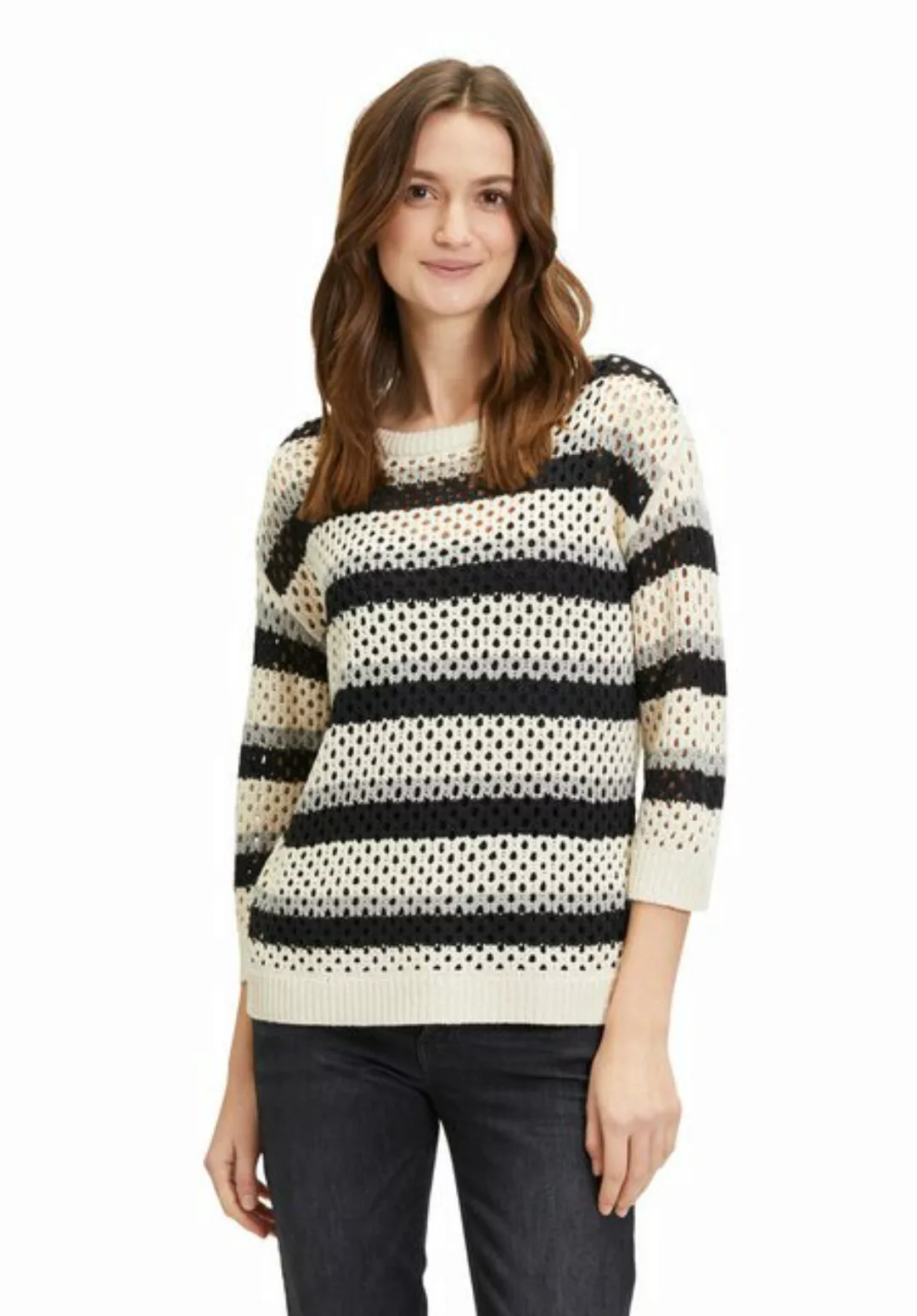 Betty Barclay Strickpullover Betty Barclay Grobstrick-Pullover mit Streifen günstig online kaufen