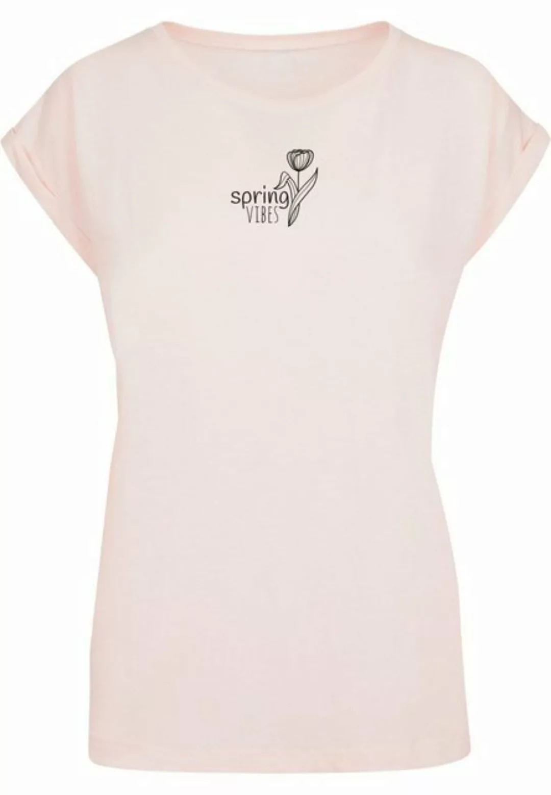 Merchcode T-Shirt Merchcode Damen Ladies Spring - Vibes T-Shirt (1-tlg) günstig online kaufen