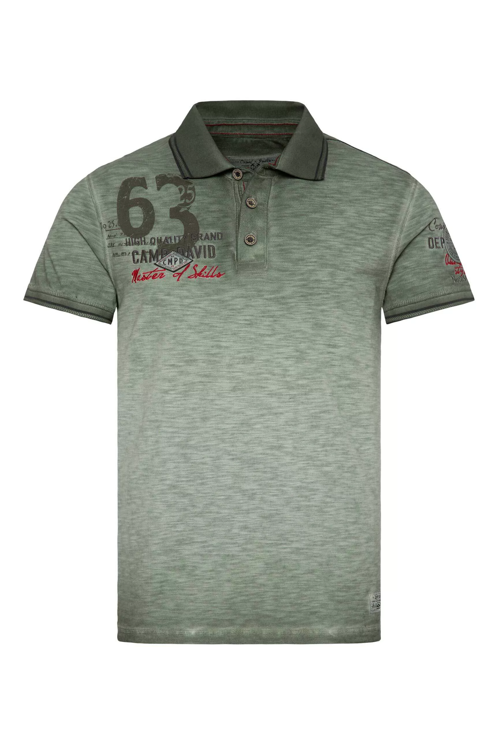 CAMP DAVID Poloshirt, aus Baumwolle günstig online kaufen