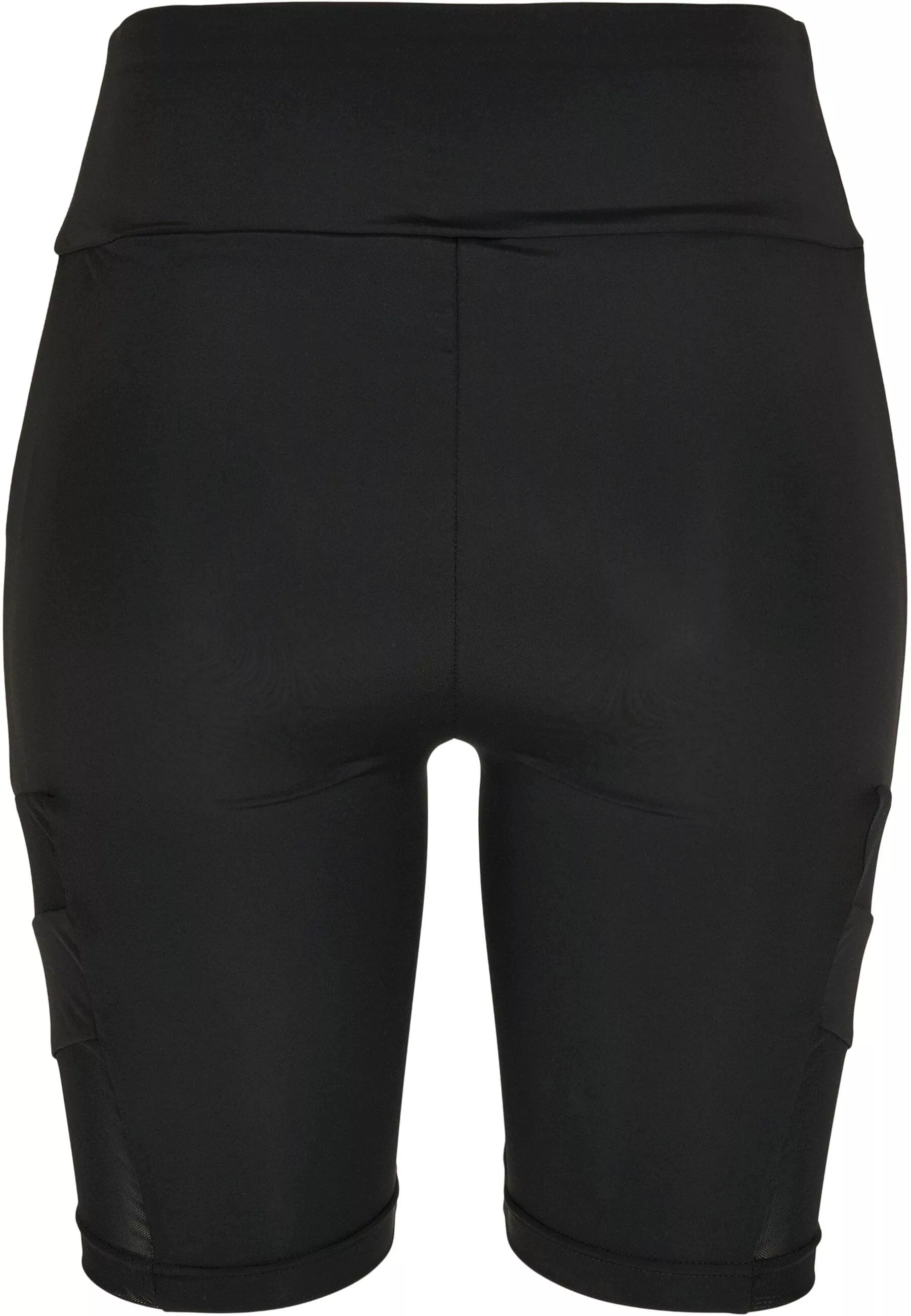 URBAN CLASSICS Stoffhose "Urban Classics Damen Ladies High Waist Tech Mesh günstig online kaufen