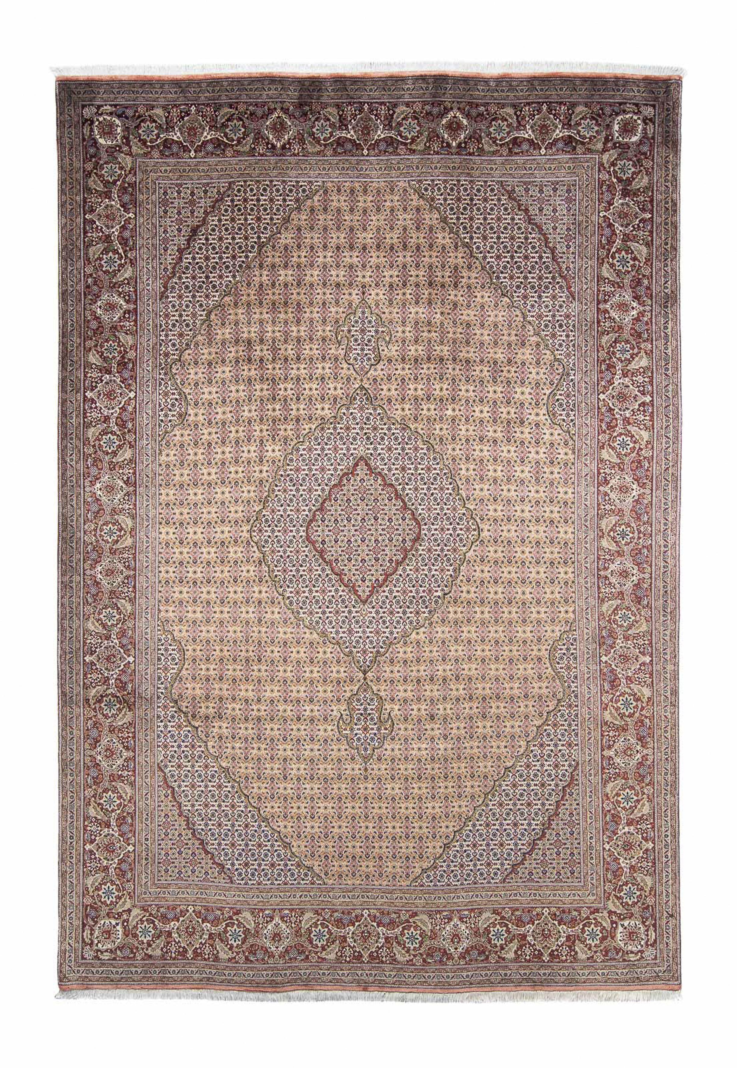 morgenland Orientteppich »Perser - Täbriz - 288 x 197 cm - hellbraun«, rech günstig online kaufen
