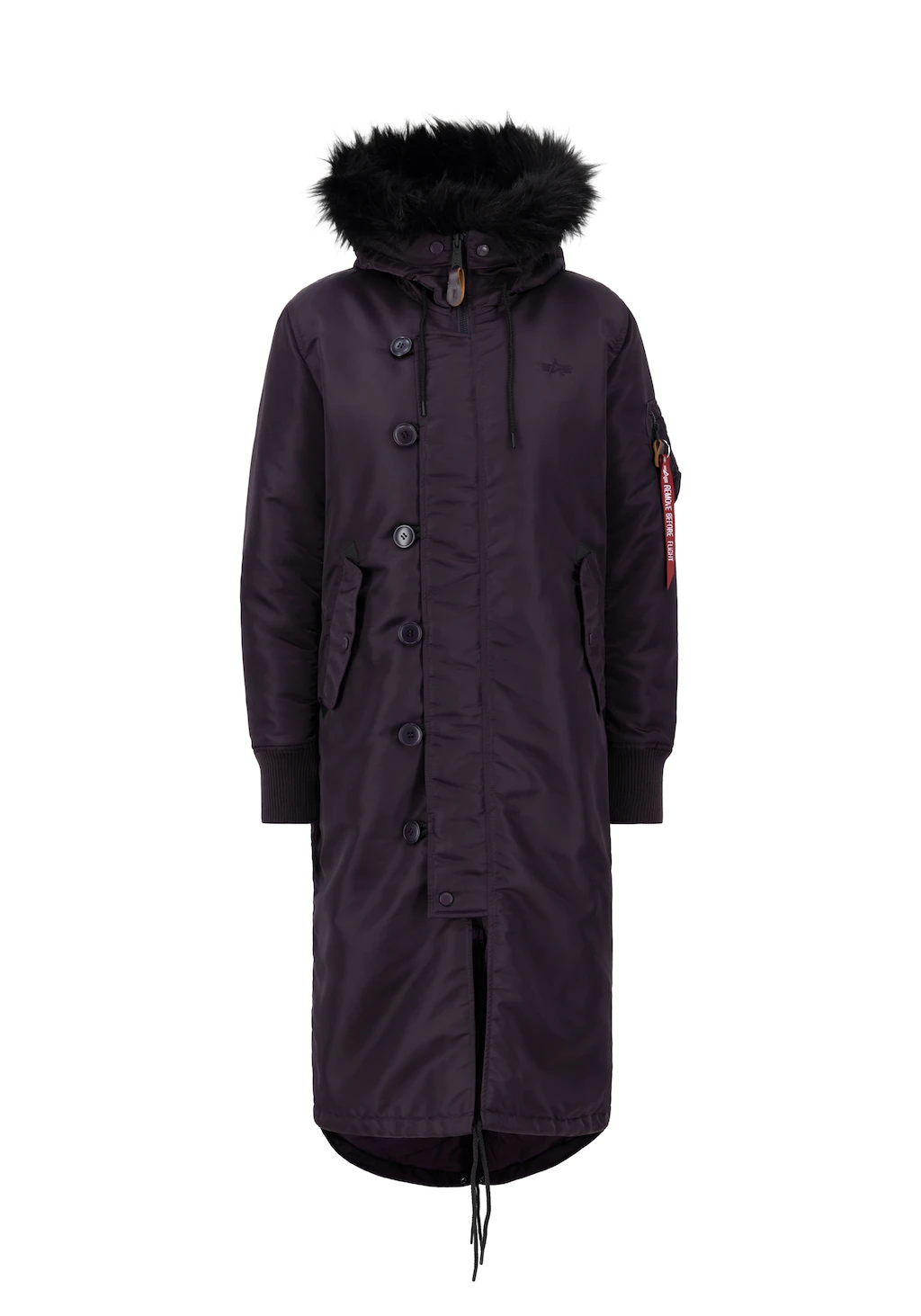 Alpha Industries Winterjacke "Long Fishtail W Winterjacke" günstig online kaufen