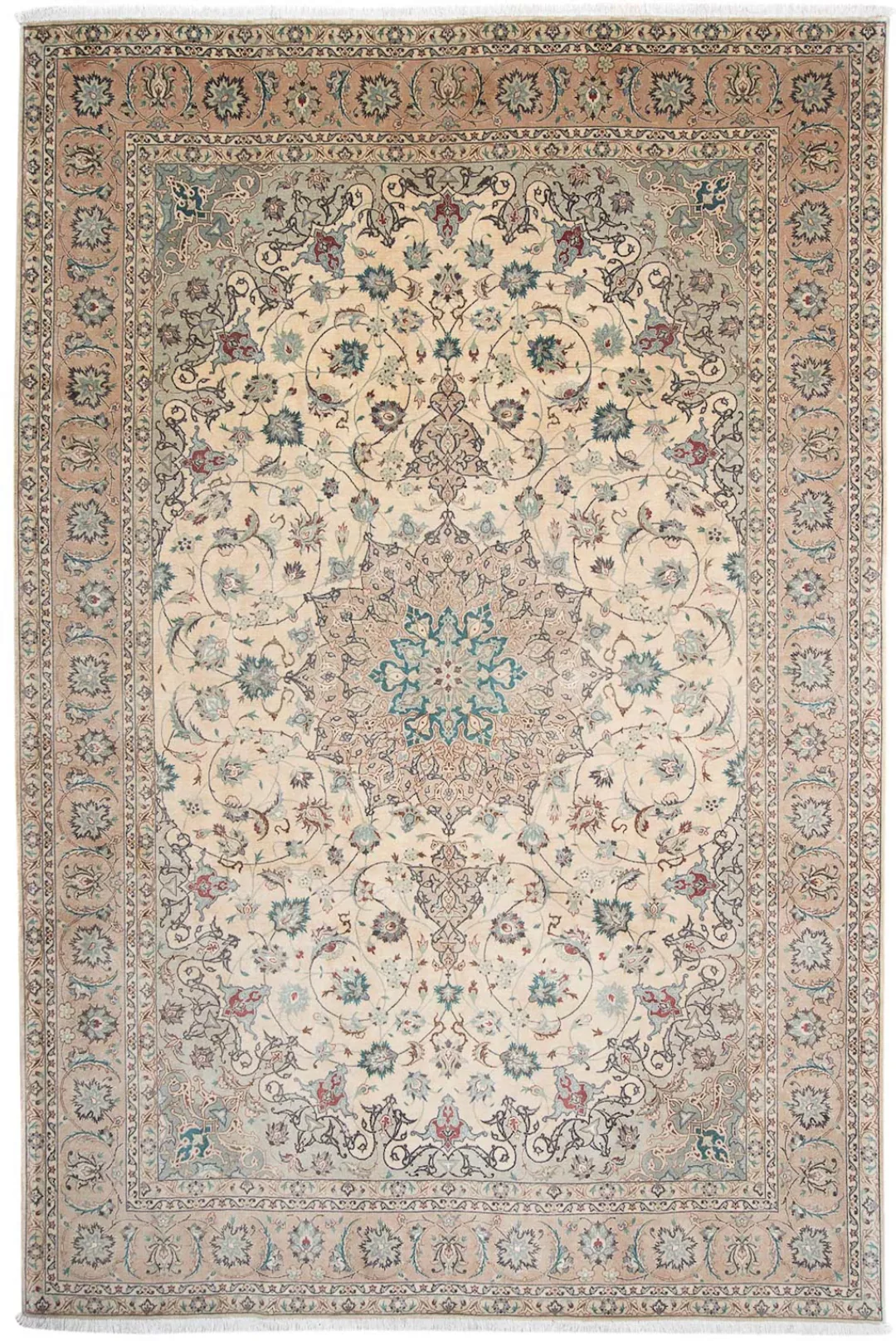 morgenland Orientteppich »Perser - Täbriz - Royal - 300 x 204 cm - beige«, günstig online kaufen