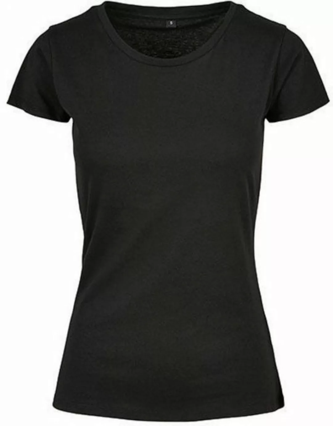 Build Your Brand Rundhalsshirt Ladies´ Basic Tee Kurze, eingesetzte Ärmel günstig online kaufen