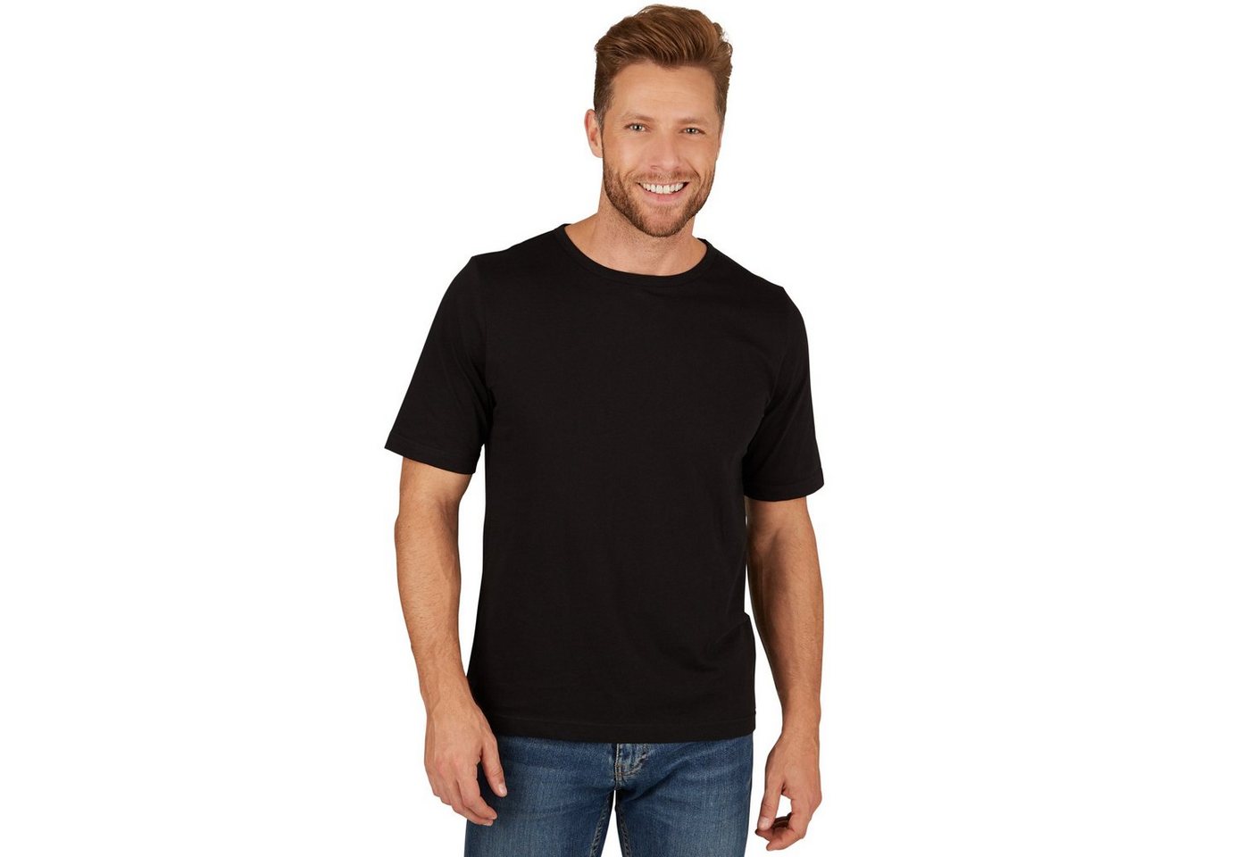 dressforfun T-Shirt Herren T-Shirt mit Rundhals-Ausschnitt günstig online kaufen