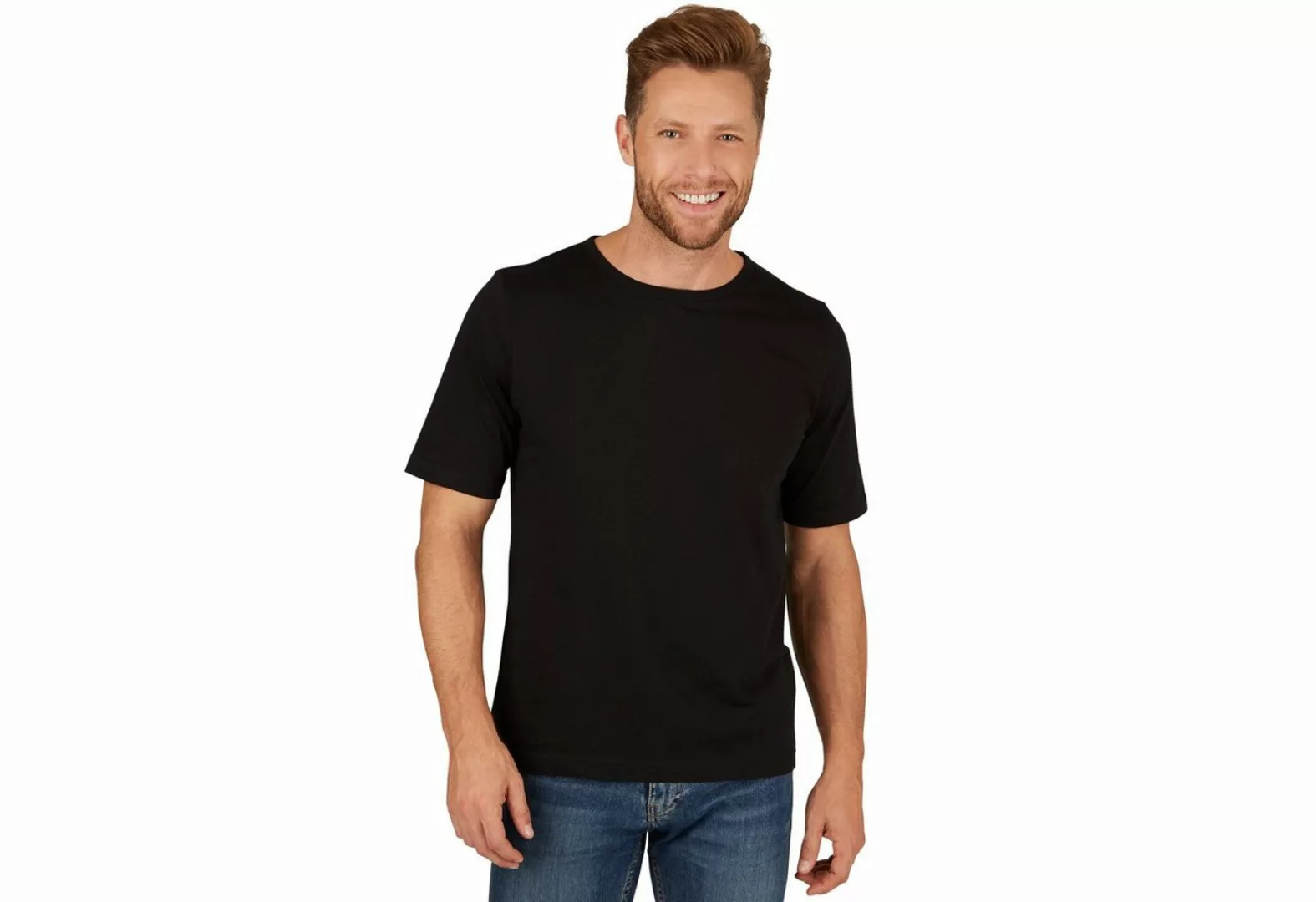 dressforfun T-Shirt Herren T-Shirt mit Rundhals-Ausschnitt günstig online kaufen