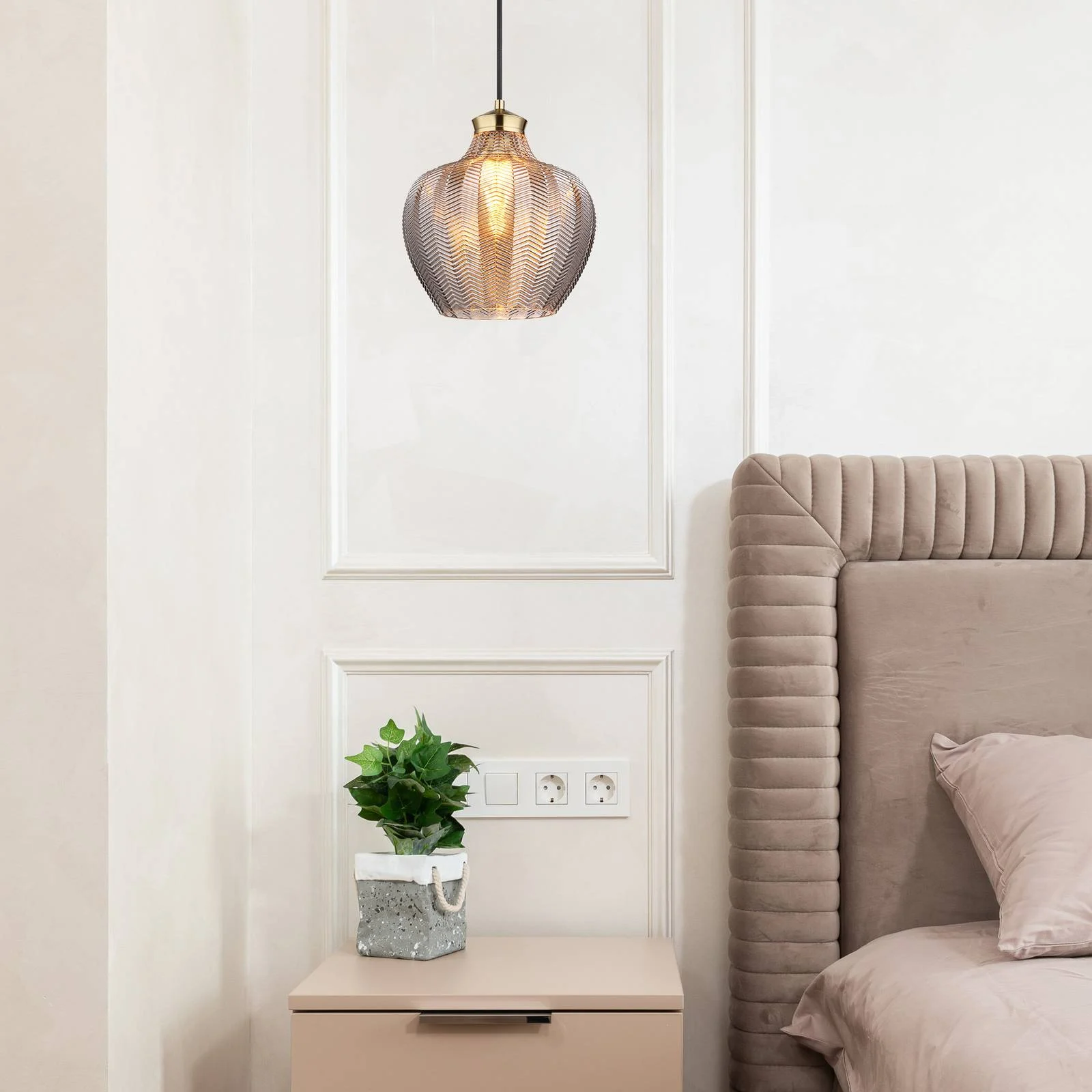 GLOBO LIGHTING Pendelleuchte, Leuchtmittel nicht inklusive, günstig online kaufen