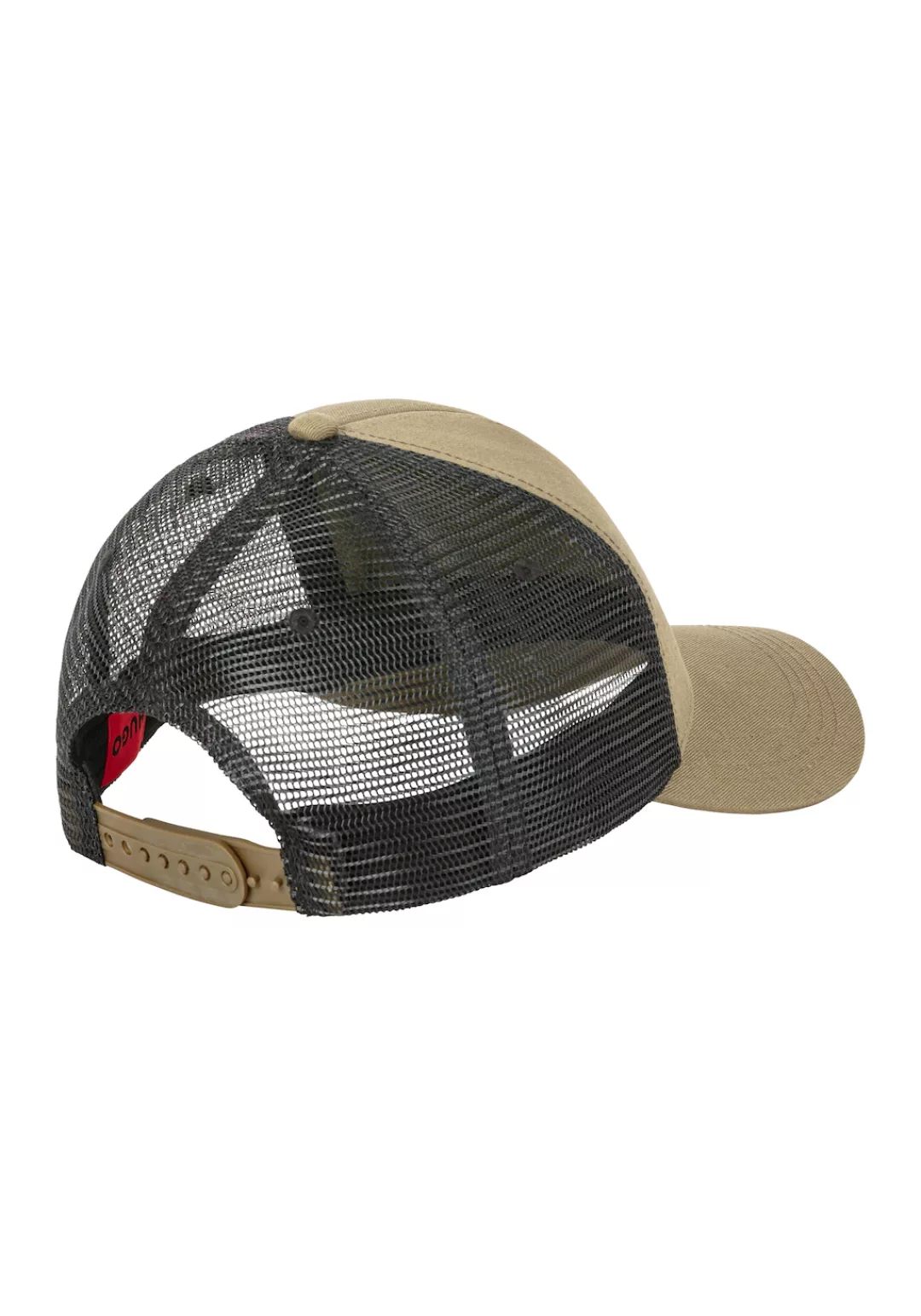 HUGO Fitted Cap "Marsel-Trucker", aus Twill & Mesh mit 3D Logostickerei günstig online kaufen