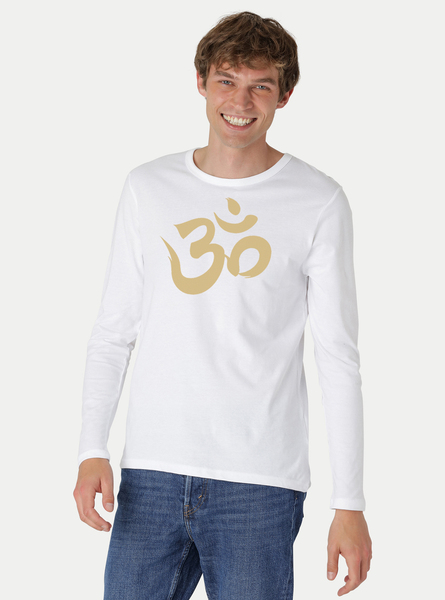 Bio-herren-langarmshirt "Om" günstig online kaufen