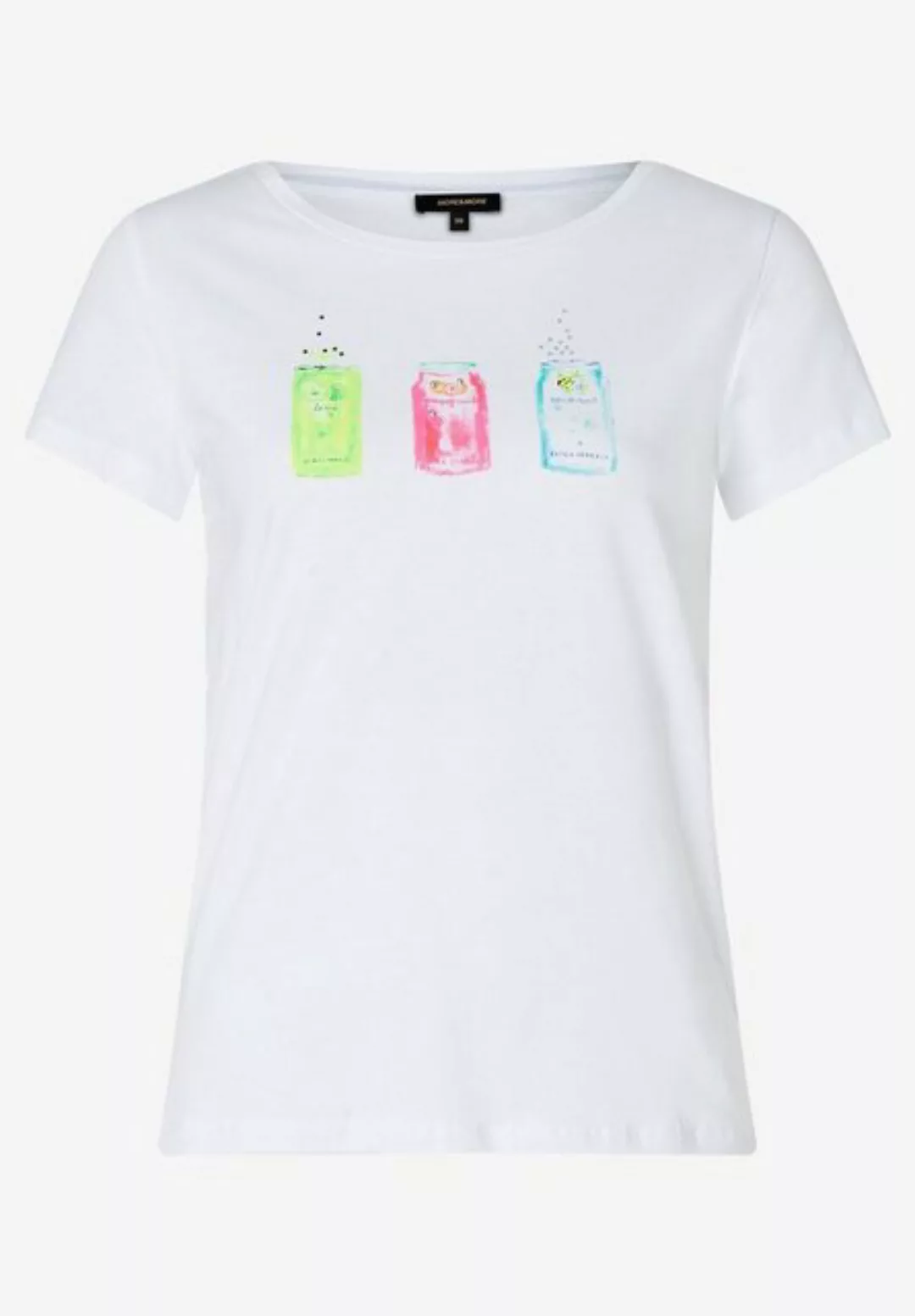 MORE&MORE T-Shirt Organic Print Shirt günstig online kaufen