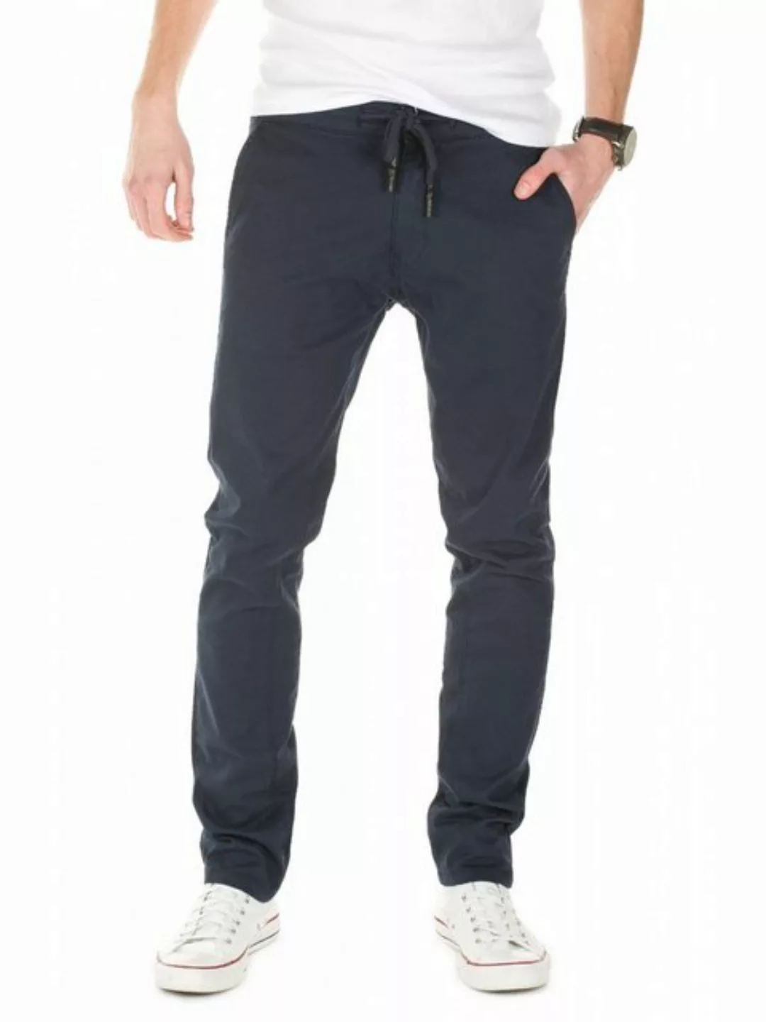 Yazubi Chinos Agron Chino Pants mit Kordelzug günstig online kaufen