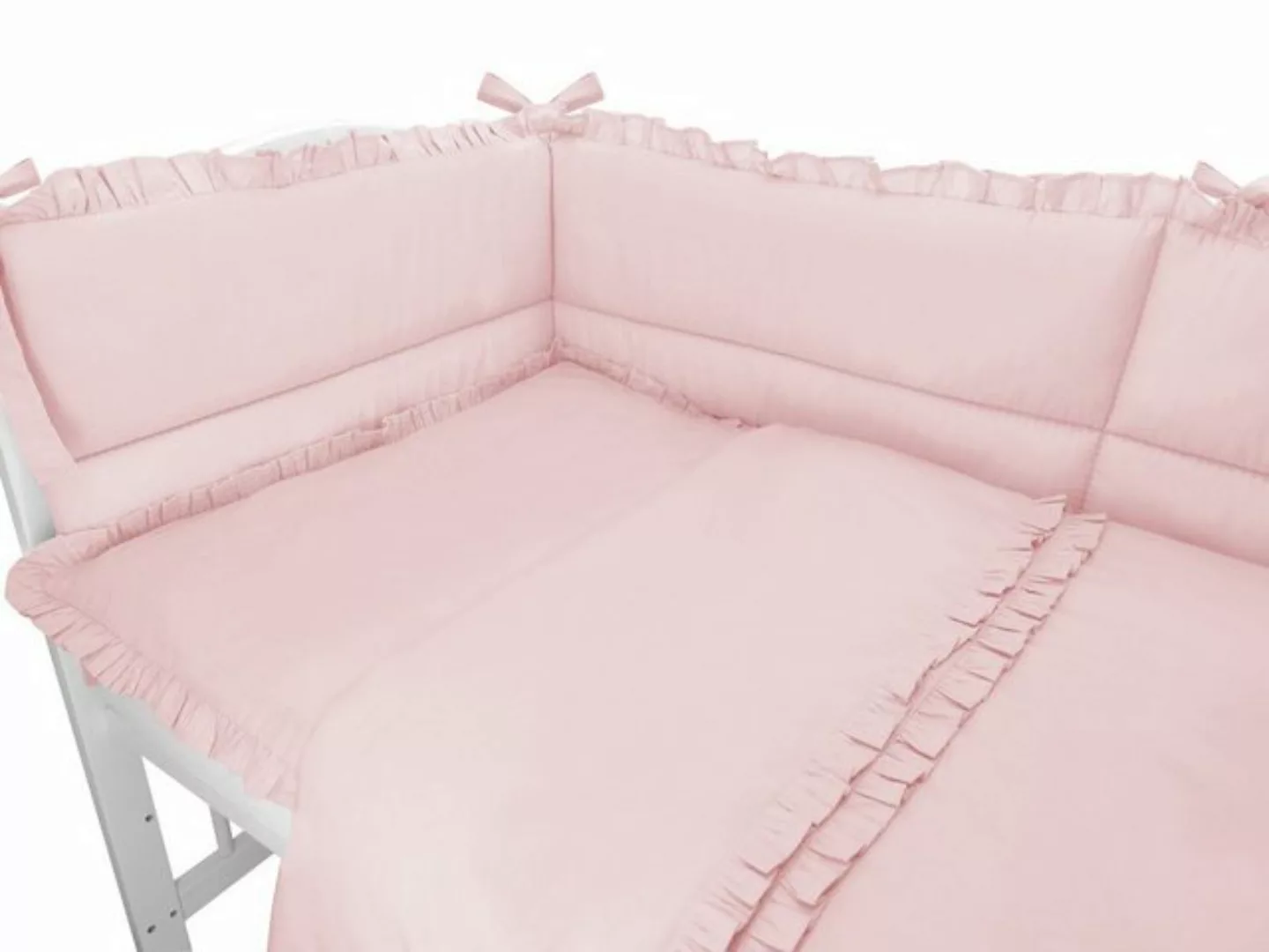 Babyhafen Kinderbett Gitterbett Babybett 60x120 komplett Royal (Set, Komple günstig online kaufen