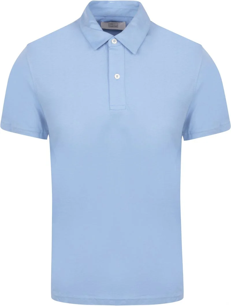 King Essentials The James Poloshirt Mid Blau - Größe M günstig online kaufen