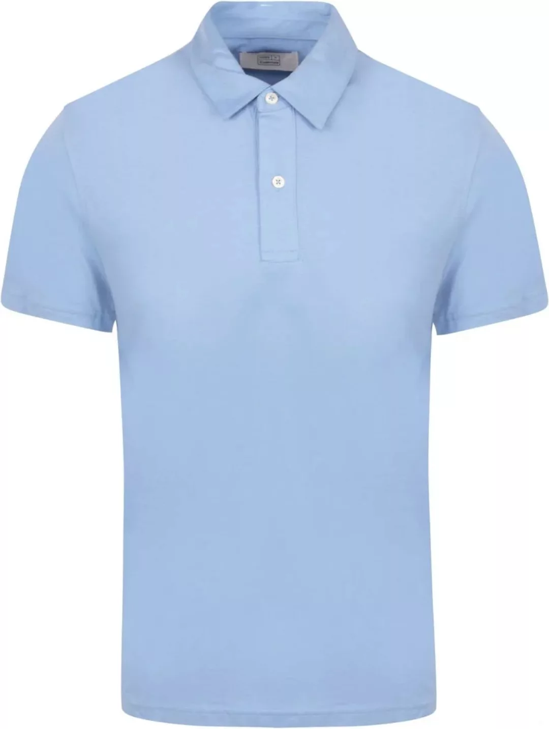King Essentials The James Poloshirt Mid Blau - Größe L günstig online kaufen