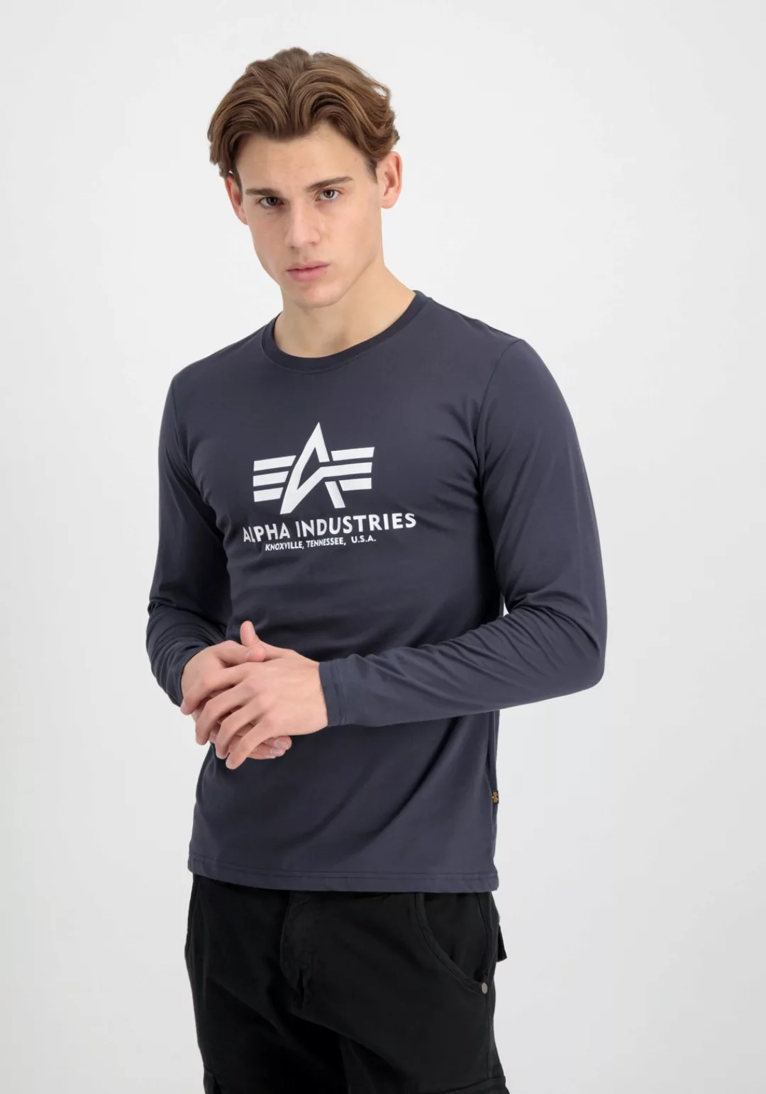 Alpha Industries Longsleeve "Alpha Industries Men - Longsleeves Basic T - L günstig online kaufen