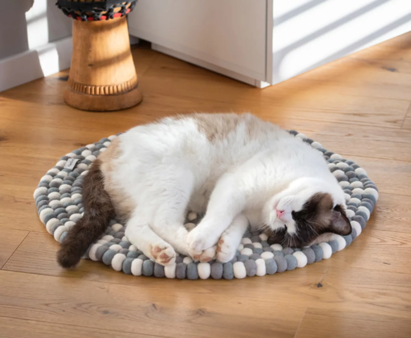 Filz Katzenteppich 60cm - Kuschelige Katzenliege Auch Für Große Katzen günstig online kaufen