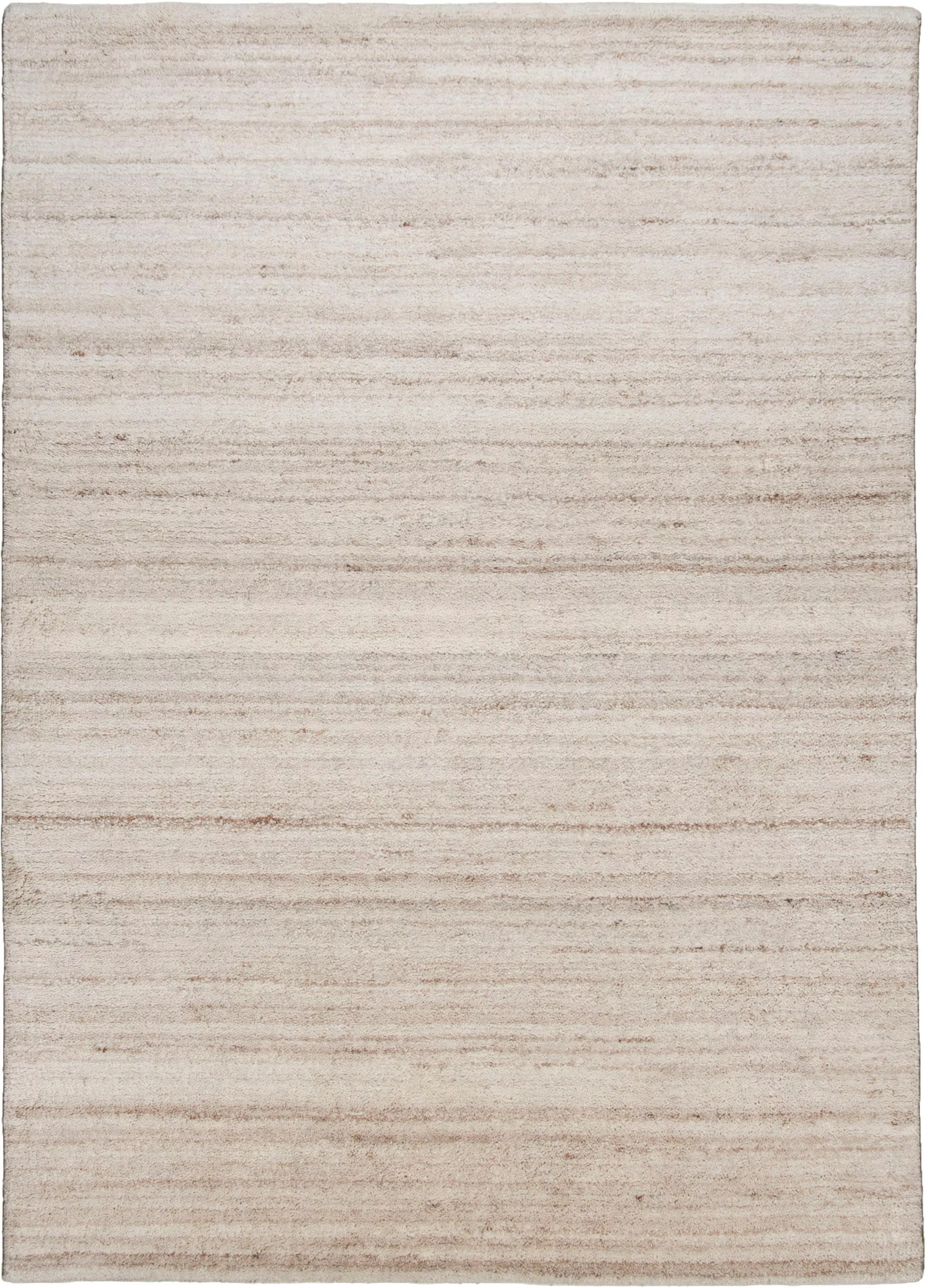 THEKO Wollteppich  Royal Berber ¦ beige ¦ Wolle ¦ Maße (cm): B: 290 H: 1,8 günstig online kaufen