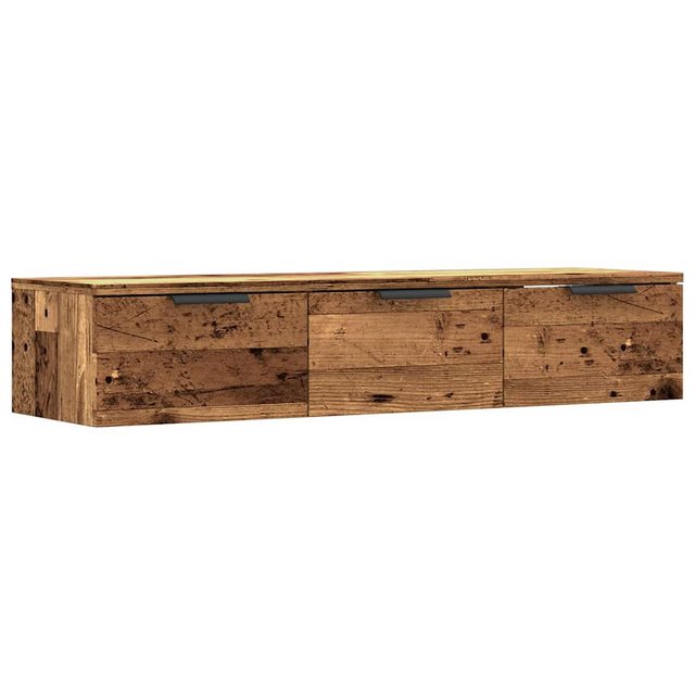 vidaXL Hängeschrank Wandschrank Altholz-Optik 102x30x20 cm Holzwerkstoff günstig online kaufen