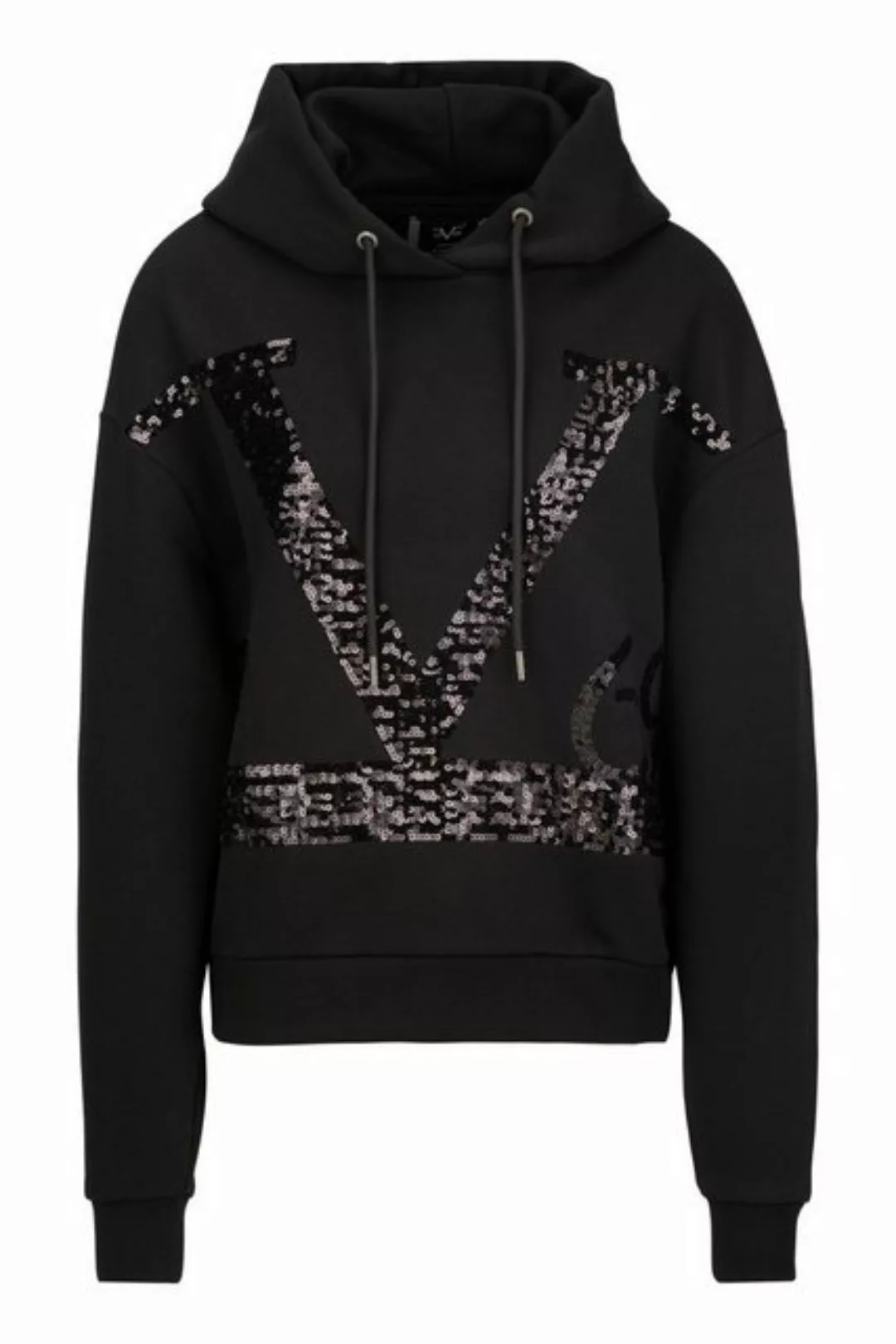 19V69 Italia by Versace Kapuzensweatshirt BURNER SEQUINS günstig online kaufen