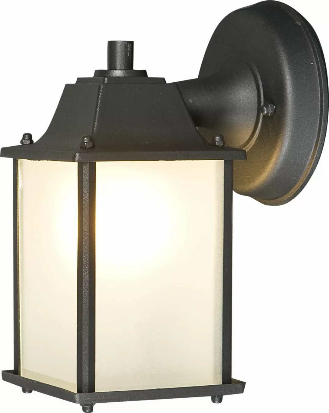 SPEY Außenwandleuchte klassisch Aluminium/Glas schwarz/gold/weiß Außenlampe günstig online kaufen