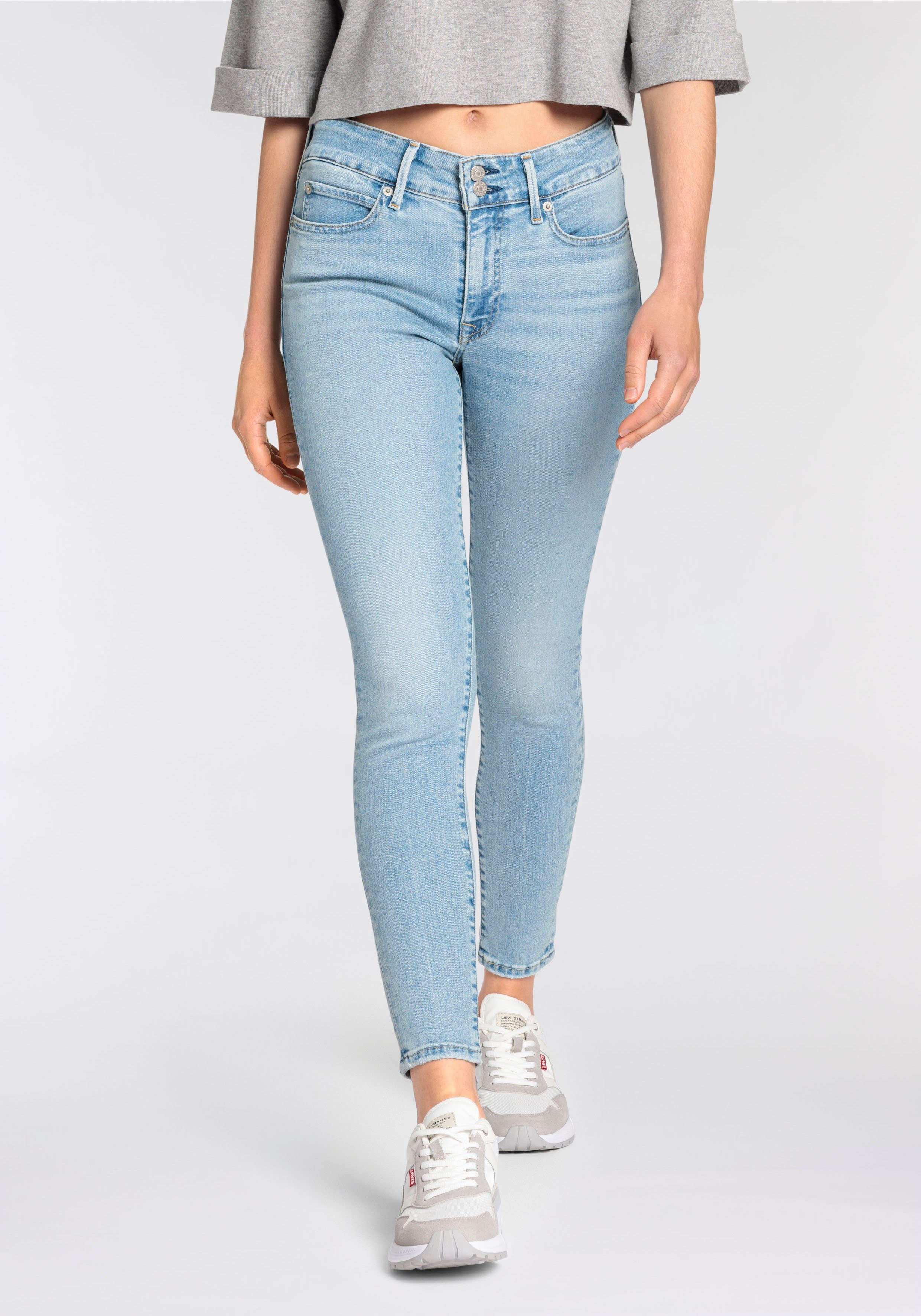 Levi's® Röhrenjeans 711 DOUBLE BUTTON günstig online kaufen