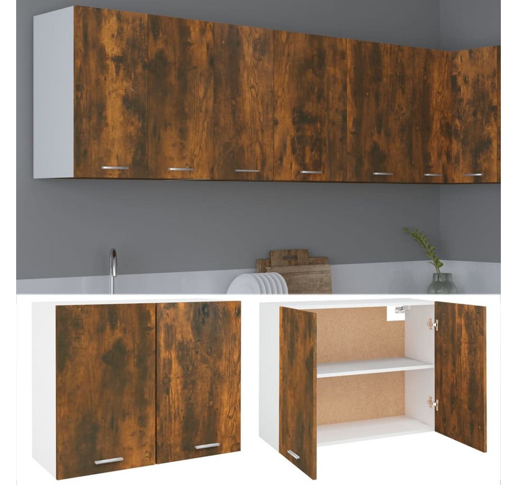 vidaXL Unterschrank Hängeschrank Räuchereiche 80x31x60 cm Holzwerkstoff günstig online kaufen