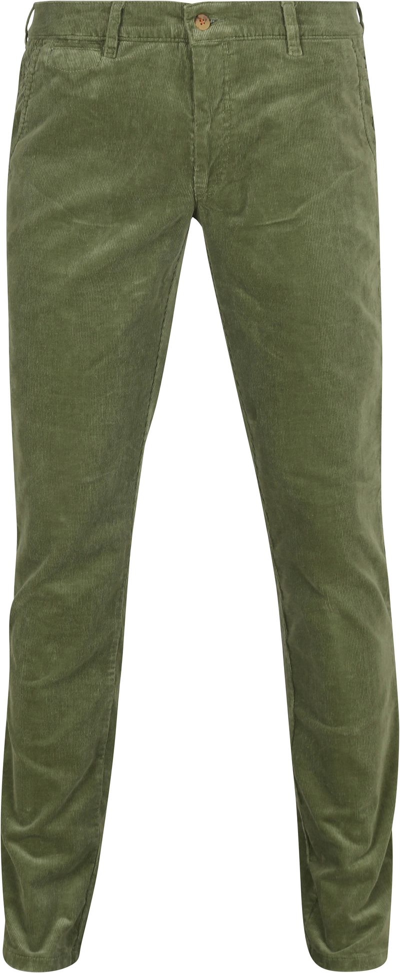 Suitable Chino Plato Corduroy Grün - Größe 48 günstig online kaufen