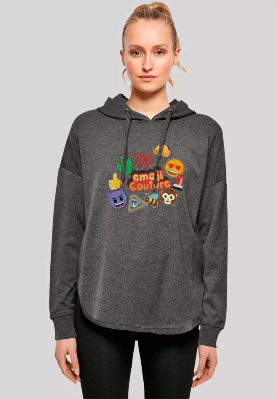 emoji couture Hoodie gold logo stylish icons Premium Qualität günstig online kaufen