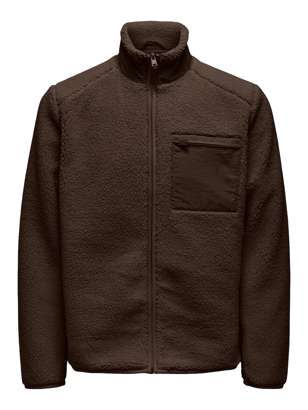 ONLY & SONS Strickfleecejacke "ONSDALLAS LIFE SHERPA JACKET OTW VD" günstig online kaufen