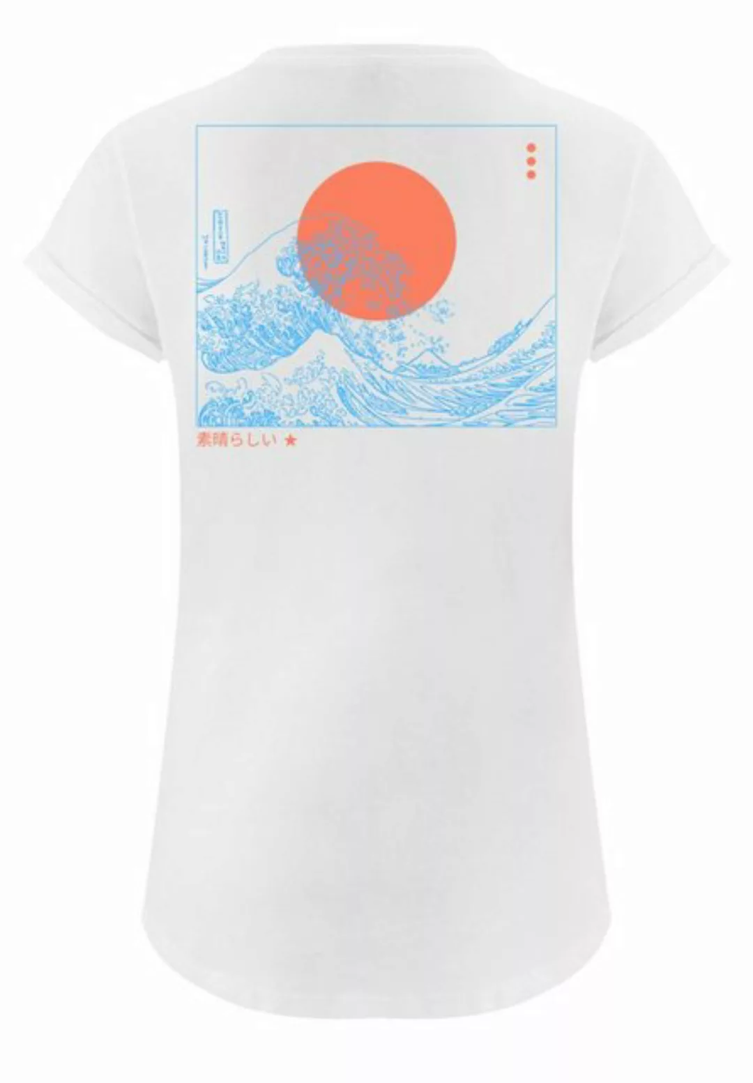 F4NT4STIC T-Shirt Kanagawa Welle Japan Welle Print günstig online kaufen