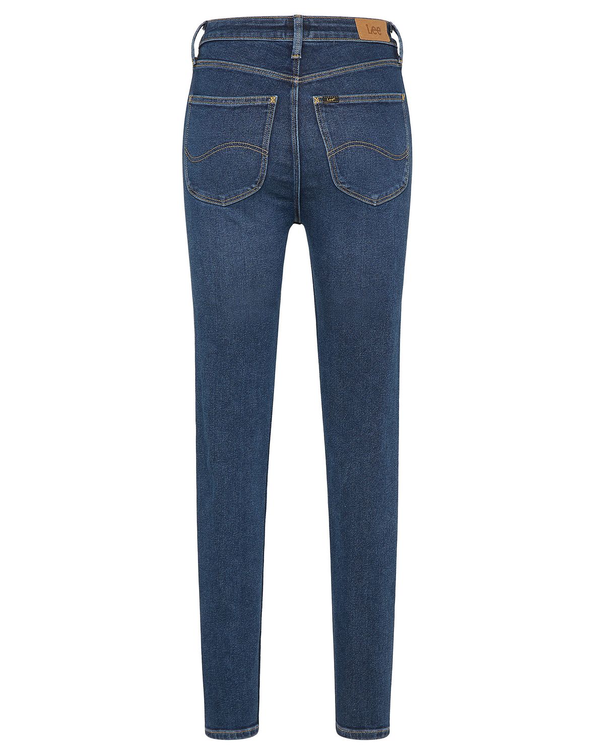 Lee Damen Jeans Ivy - Skinny Fit - Blau - Worn Willow günstig online kaufen