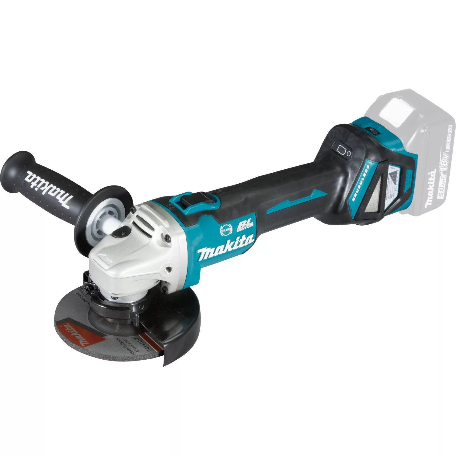 Makita Akku-Winkelschleifer DGA513Z für 18 V Solo günstig online kaufen