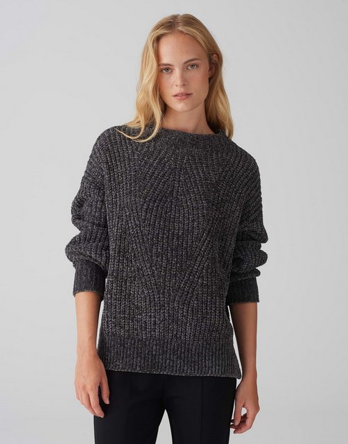 OPUS Strickpullover Strickpullover PANETA Loose aus weichem Chenille günstig online kaufen