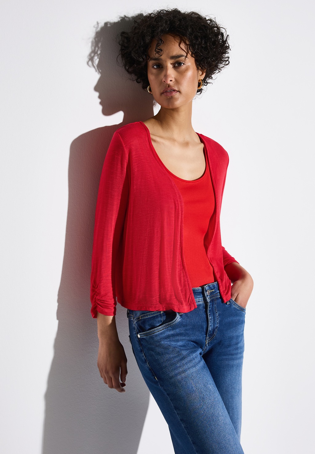 STREET ONE Cardigan, mit 3/4 Ärmeln günstig online kaufen
