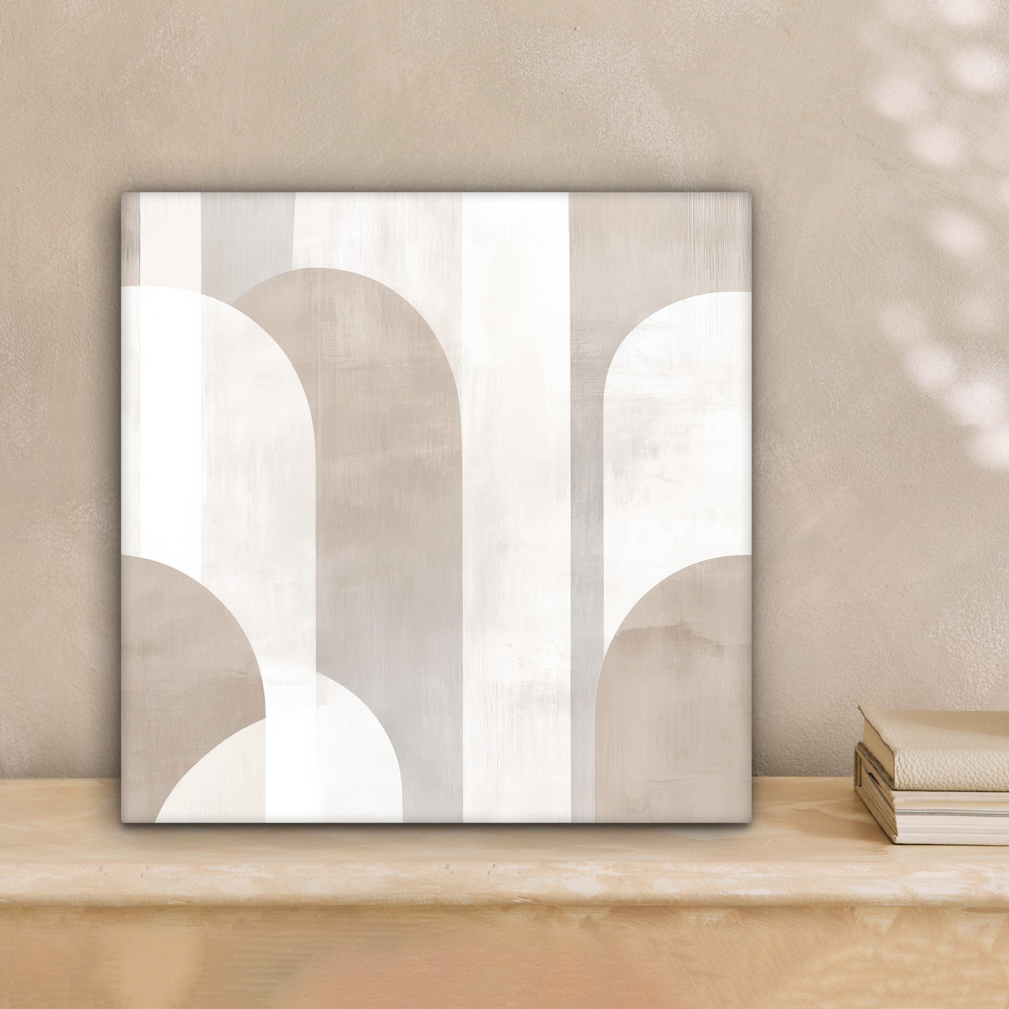 OneMillionCanvasses® Leinwandbild Abstrakte Bögen - Modern günstig online kaufen