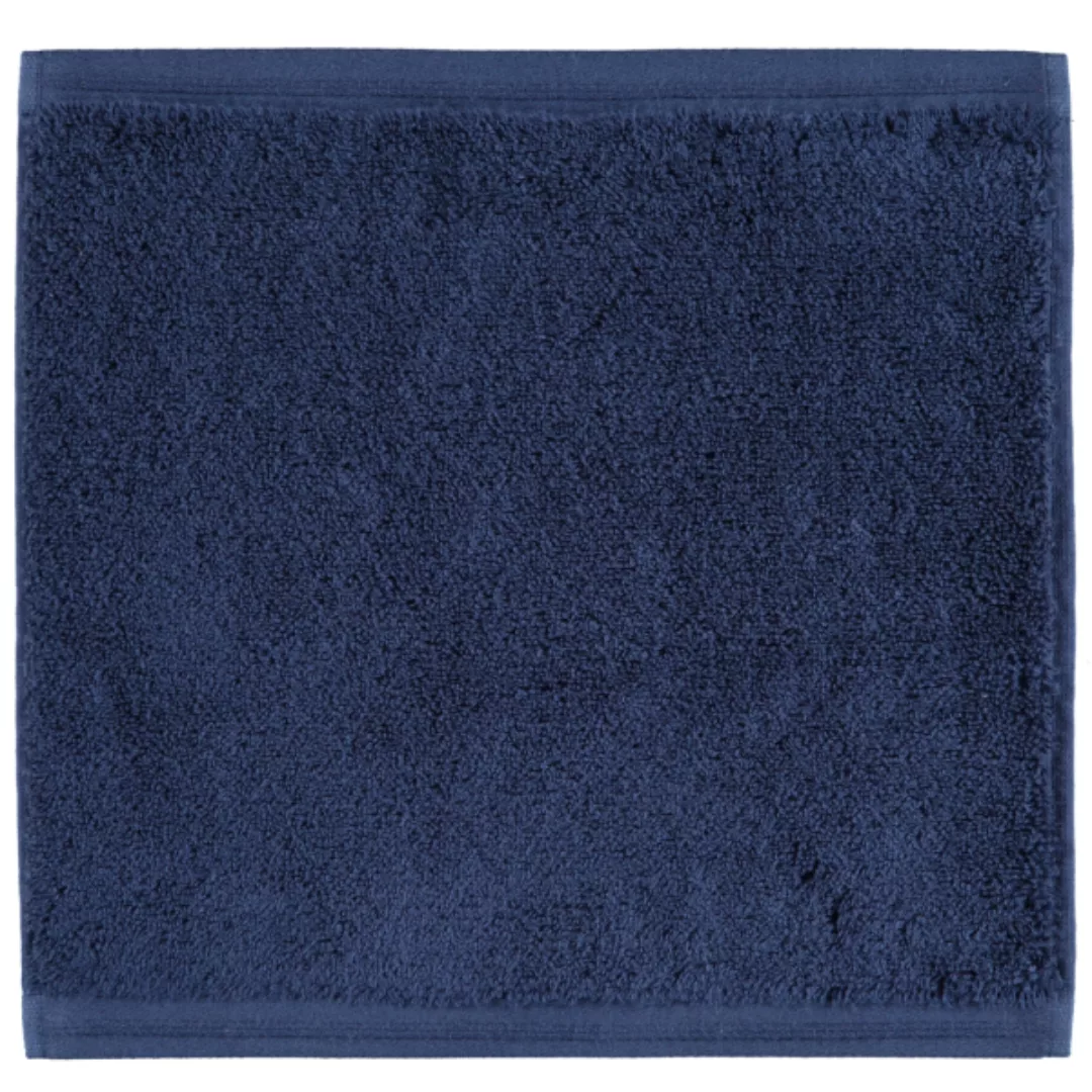 Vossen Handtücher Vegan Life - Farbe: marine blau - 493 - Seiflappen 30x30 günstig online kaufen