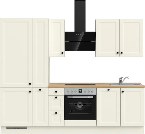 nobilia® Küchenzeile »"Cascada II"«, vormontiert, Breite 270 cm, Ausrichtun günstig online kaufen