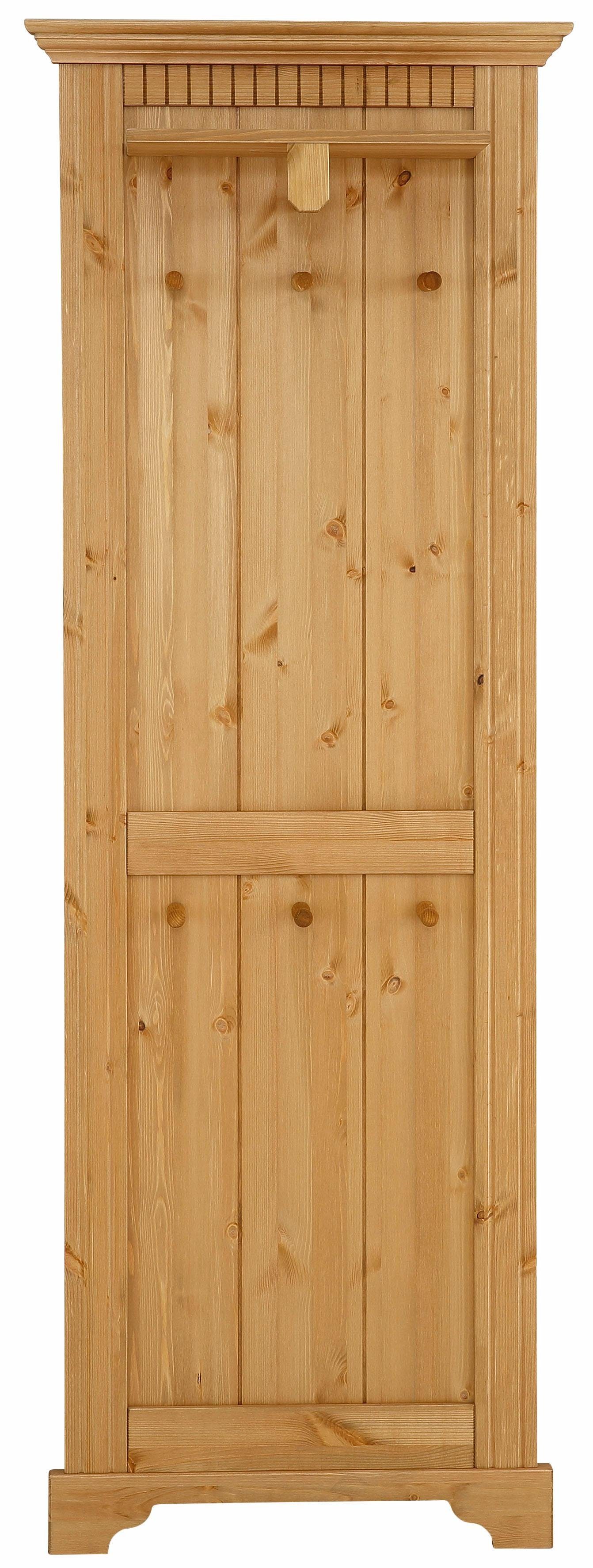 Home affaire Garderobenpaneel "Rustic", aus massiver Kiefer, Höhe 190 cm, m günstig online kaufen