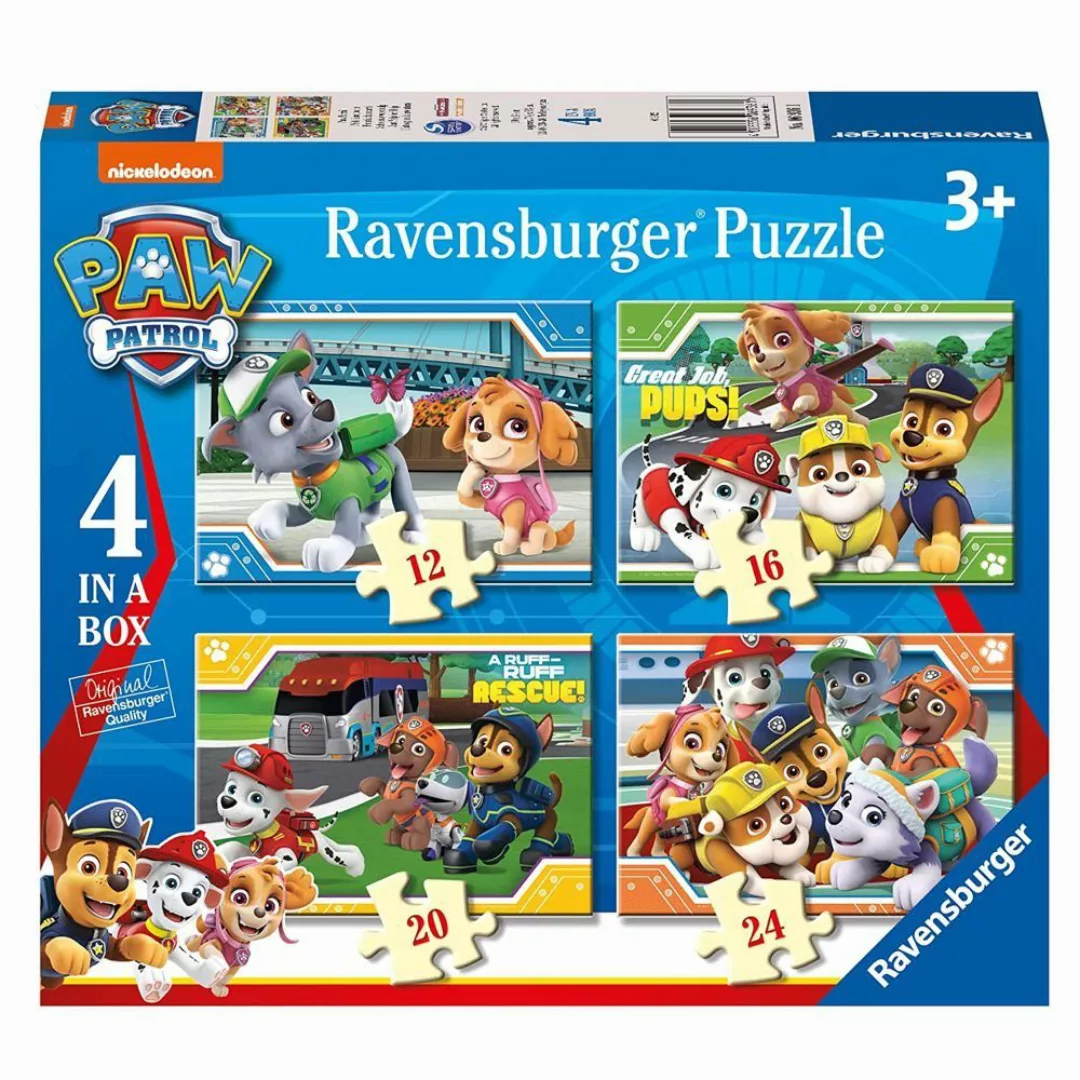 PAW PATROL Puzzle 4 in 1 günstig online kaufen
