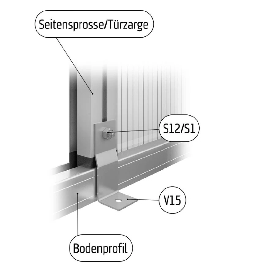 KGT Befestigungswinkel-Set für 6 mm Gewächshäuser günstig online kaufen