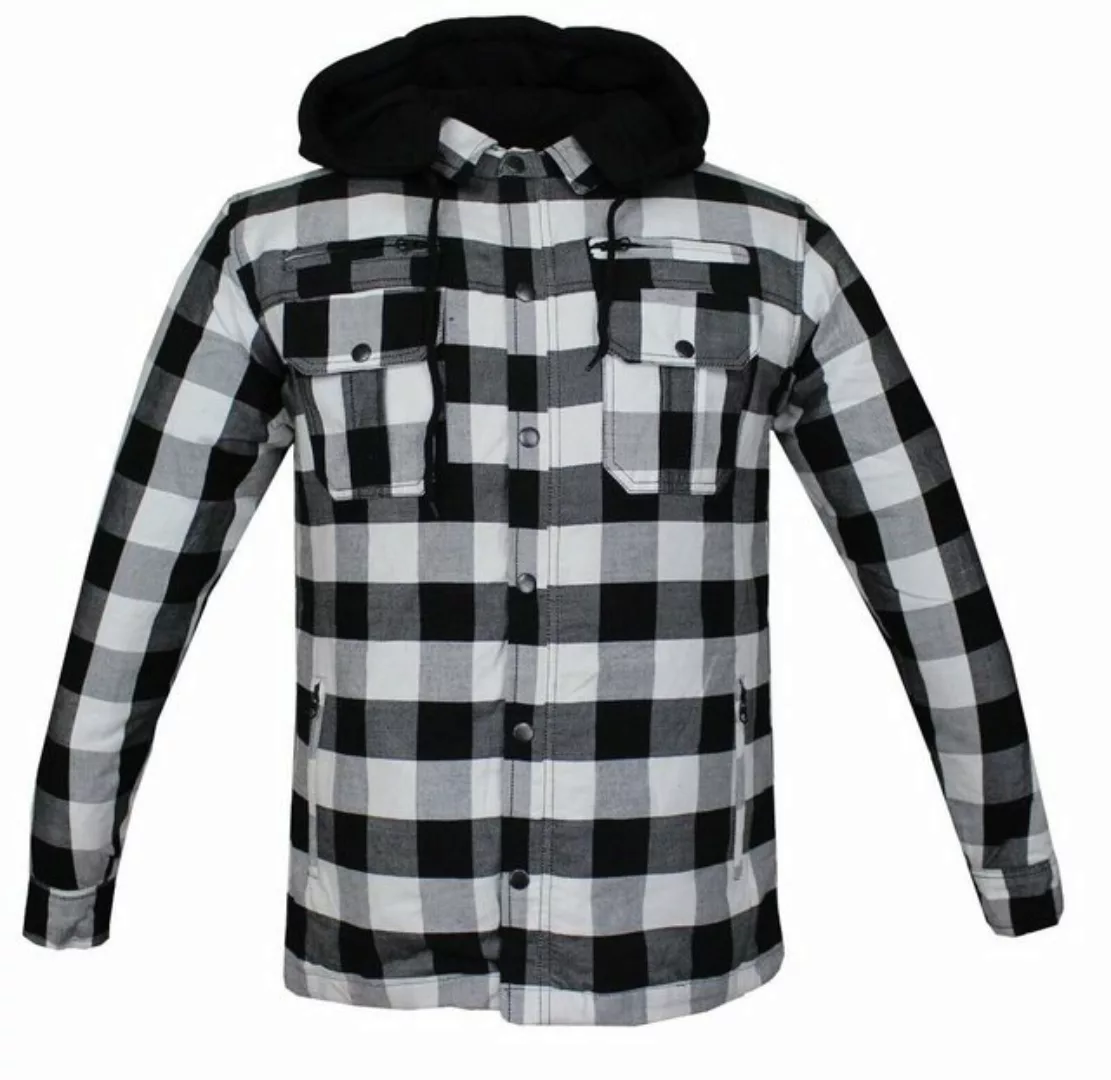 Alpha Speeds Motorradjacke Flanell-Holzfäller Motorrad KEV ARAMID Lumber Bi günstig online kaufen