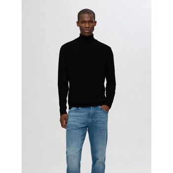 Selected  Pullover 16094653 MERINO ROLL NECK-BLACK günstig online kaufen