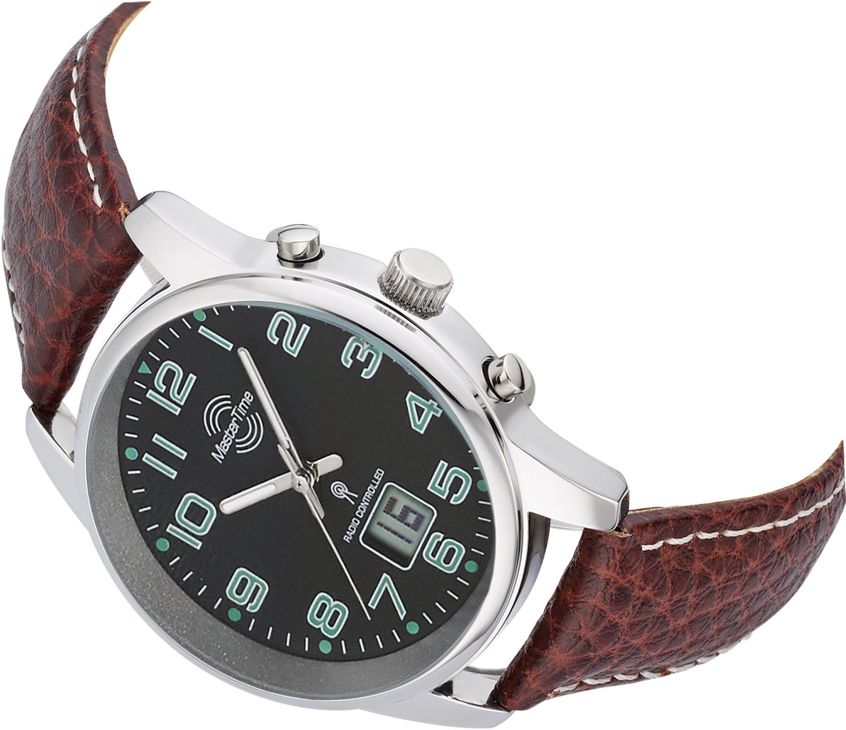 MASTER TIME Funkuhr Basic MTLA-10762-22L, Armbanduhr, günstig online kaufen