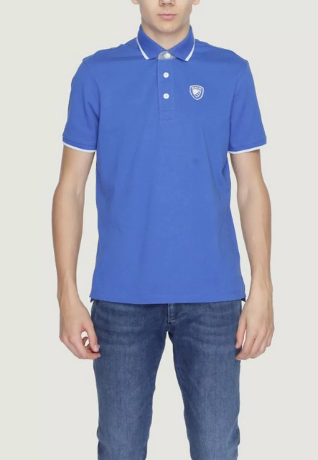 Blauer Poloshirt günstig online kaufen