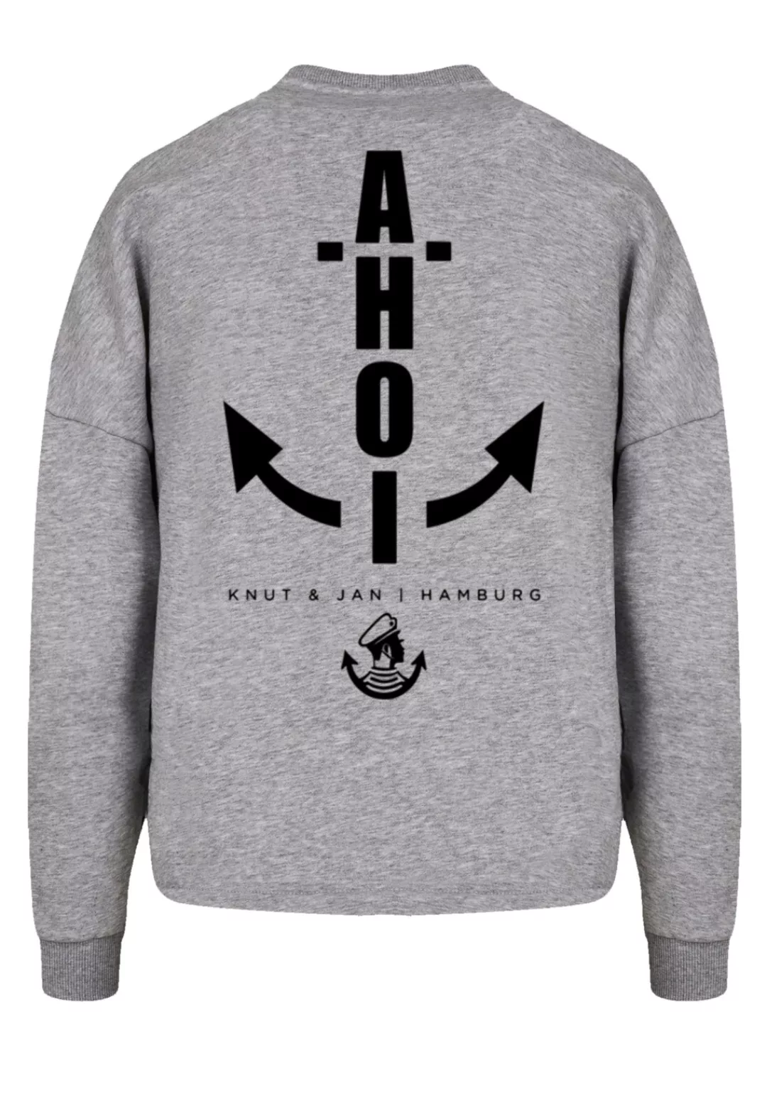 F4NT4STIC Sweatshirt "Ahoi Anker Knut & Jan Hamburg" günstig online kaufen