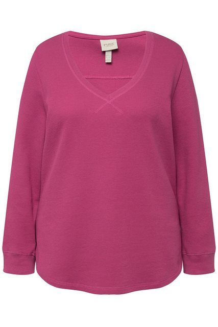 Ulla Popken Sweatshirt (1-tlg) Plain/ohne Details günstig online kaufen