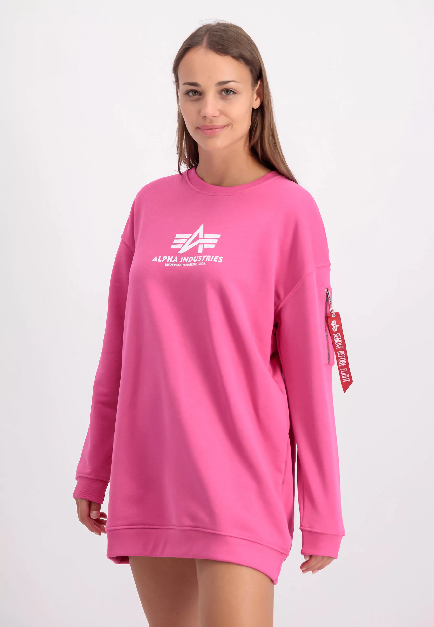 Alpha Industries Sweater "ALPHA INDUSTRIES Women - Sweatshirts Basic Long S günstig online kaufen