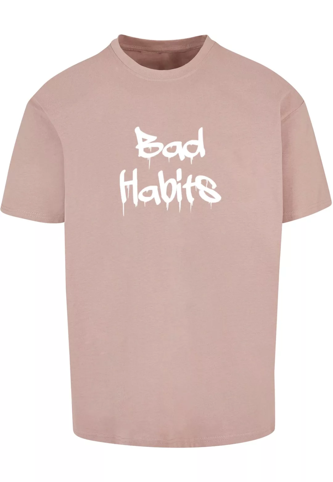 Merchcode T-Shirt "Merchcode Herren Bad Habits Heavy Oversize Tee", (1 tlg. günstig online kaufen