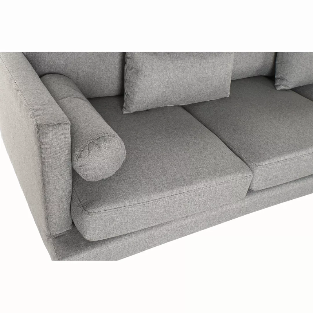 Sofa Dkd Home Decor Grau Polyester (195 X 85 X 85 Cm) günstig online kaufen