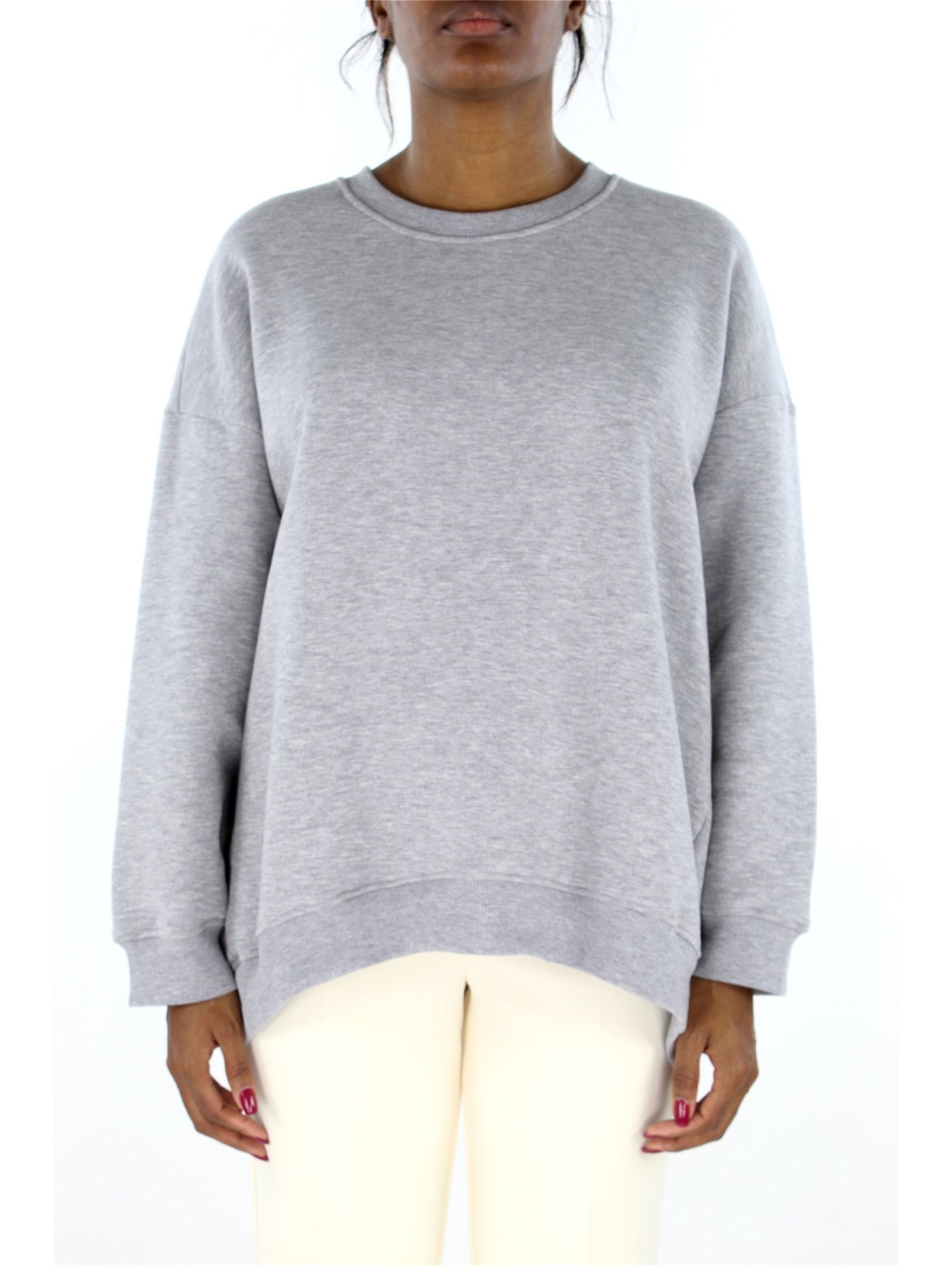 SOLOTRE Sweatshirts Damen grau günstig online kaufen